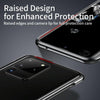For Samsung Galaxy S20+ Shockproof Ultra-thin Metal Protective Frame(Rose Gold)