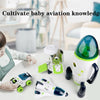Simulation Sound And Light DIY Assembled Aviation Model Science And Education Toys, Colour: Space Station