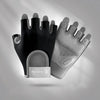 Yoga Sports Gloves Non-slip Shock-absorbing Half-finger Anti-cocoon Gloves, Size: S(Dark Night Black)