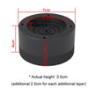 Washing Machine Base Non-Slip Heightening Fixed Shock-Absorbing Foot Pads, Color: Black 6cm