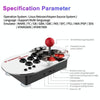 MANTE1 MT6 TV Console Game Joystick Turret HD 4K Game 3 Persons 64G Built-in 15000 Games+for PS1 Game+Wireless Handle