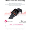 QS08 PRO 1.83 inch BT5.2 Smart Sport Watch, Support Sleep / Heart Rate / Blood Oxygen / Temperature / Blood Pressure Health Monitor(Black+Green)