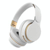 07S Folding Sports Computer Games Wireless Bluetooth V5.0 Headset with Mic (White)