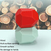 16 Grains Colorful B Children Early Teachings Stack Stone Building Blocks Wood Stack Stone Toys