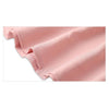 Summer Girls Cotton Sleeveless Backless Bow-knot Pleated Dress, Kid Size:100cm(Wine Red)
