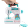 7920 Medium Size Girls Electric Sewing Machine Small Home Appliances Toys Children Play House Toy