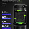 JOYROOM HL-CY019  Sky Series Cold Light Screen Car Air Purifier(Black)