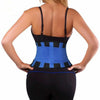 Women Abdomen Adjustable Belt Body Sculpting Corset with Fat Burning Slimming, Size:S(Blue)
