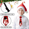 Christmas Children Cartoon Ties Holiday Party Performance Costume Props, Color: Elf Hat+Elf Legs