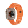 iW9 Ultra 2.04 inch Screen Smart Call Watch, BT Call / Heart Rate / Blood Pressure / Blood Oxygen(Orange Gold)