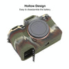 For Sony ILCE7RM5 / A7R5 Litchi Texture Soft Silicone Protective Case(Camouflage)