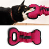 Dog Bite Tug Toy - Durable Oxford Cloth (Rose Red)