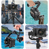 For Sony ILCE-A7CM2 / Alpha 7C II / Alpha 7CR PULUZ Metal Camera Cage Stabilizer Rig (Black)