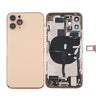 iPhone 11 Pro Max Gold Back Cover Assembly with Side Keys & Charging Port