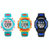 SYNOKE 9802 Children Sports Waterproof Digital Watch(Blue Orange)