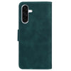 For Samsung Galaxy A36 5G / A56 5G Skin Feel Pure Color Flip Leather Phone Case(Green)