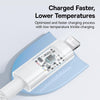 Baseus CD Series PD20W USB-C / Type-C to 8 Pin Fast Charging Data Cable, Length:2m(White)