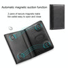 Pindun Multifunctional MagSafe Magnetic Wallet Card Bag Case Without Retail Box(Brown)