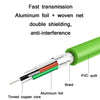 D.Y.TECH USB to RS232 Serial Cable(Green White 1.8M)