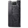 For  Asus Zenfone 7 ZS670KS Butterfly Love Flower Embossed Horizontal Flip Leather Case with Bracket / Card Slot / Wallet / Lanyard(Black)