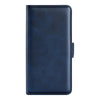 For Samsung Galaxy A16 Dual-side Magnetic Buckle Horizontal Flip Leather Phone Case(Dark Blue)