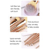 ZOREYA 8 In 1 Mermaid Cosmetic Brush Set Nylon Hair Makeup Tools Cosmetic Brush(ZS407)