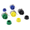 Soft Plastic Anti-Falling Water Pipe Universal Joint, Random Color Delivery(4 Points)