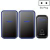 Wireless Doorbell 300m Range 38 Ringtones EU Plug Black