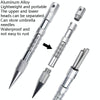 Umbrella Rope Needle Marlin Spike Bracelet DIY Weaving Tool, Specification: 7 PCS / Set Silver