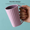 Couple Creative Simple Home with Handle Wash Brushing Cup(Pink)