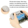Sunnylife For DJI RC Remote Control Silicone Protective Case, Style: With Hood (Gray)