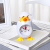 RP001 Cartoon Chicken Eggshell Chicks Alarm Clock Student Gift Children Bedroom Ornaments(White)