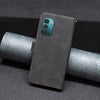 For Nokia G21 / G11 Magnetic Clasp RFID Blocking Anti-Theft Leather Case(Black)