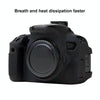 For Canon EOS 600D Soft Silicone Protective Case(Black)