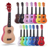 HM100 21 inch Basswood Ukulele Children Musical Enlightenment Instrument(Black)