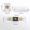 2 in 1 ANL Car Fuse Holder Electrical Protection Insulating Cover, Current:150A