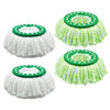 For Libman Tornado Spin Mop Microfiber Mop Pad Replacement Parts(Green)