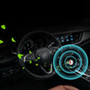 EP501 USB Mini Car Removal Second-hand Smoke PM2.5 Negative Ion Air Purifier(Black)
