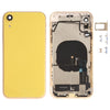 iPhone XR Yellow Back Cover Assembly with Side Keys & Wireless Charging