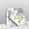 20 PCS 15cm PVC Crystal Covered Film Geometric Pattern Tile Wall Sticker(TS234)