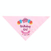 Pet Birthday Bandana, Pink, Cotton, Cat/Dog