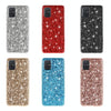 For Galaxy Note10 Lite / A81 Glitter Powder Shockproof TPU Protective Case(Silver)