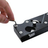 Woodworking Multi-Angle Chamfering Adjustable Depth Hand Planer, Color: Red + 6 Blades