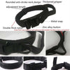 Nylon Thickened Large And Medium-Sized Dog Traction Collar Pet Collar, Size:XL(Black)