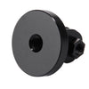 PULUZ 1/4 inch Screw Hole Tripod Mount CNC Adapter for GoPro, Insta360, DJI and Other Action Cameras(Black)