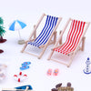 A Style Mini Beach Set Miniature Model Ornament Summer Ocean Simulation Scene Photo Decoration Props