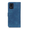 For Alcatel 1B 2022 KHAZNEH Retro Texture Horizontal Flip Leather Phone Case(Blue)