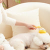 Silicone Pet Bath Brush with Shampoo Dispenser - Blue