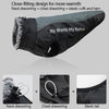 Reflective Dog Coat XXXL Sky Blue - Waterproof & Warm Winter Jacket