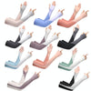 1 Pair Summer Ice Silk Sunscreen Sleeves Riding Anti-UV, Color: Horseshoe Sleeve Purple(One Code)